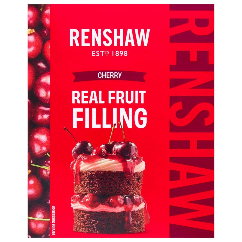 Renshaw Dark Cherry Fruit Filling 300g