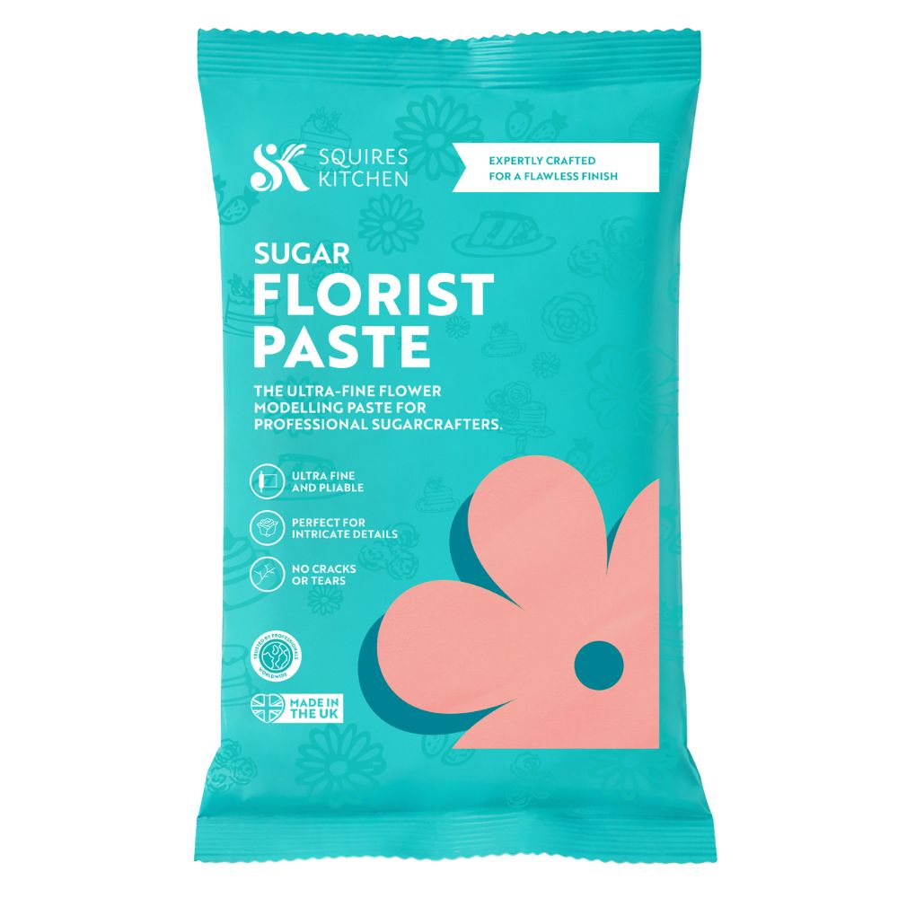 Squires Kitchen Pale Pink Sugar Florist Paste 250g