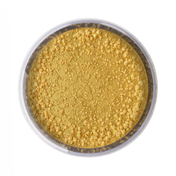 Fractal Colors Mustard Yellow  - EuroDust Matte Food Colour Powder 10ml