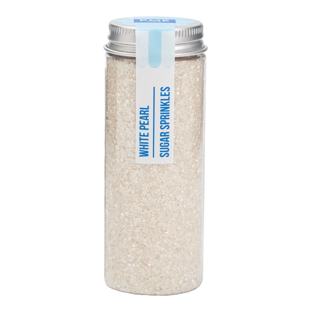 PME White Pearl Sprinkle Sugar 112g