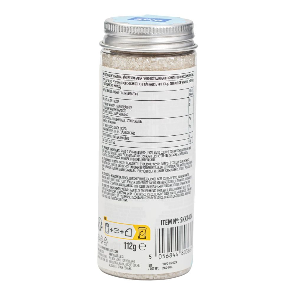 PME White Pearl Sprinkle Sugar 112g