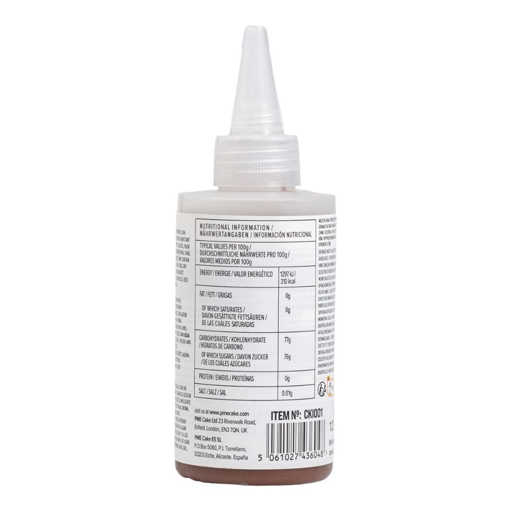 PME Chocolate Brown Biscuit Icing 120g