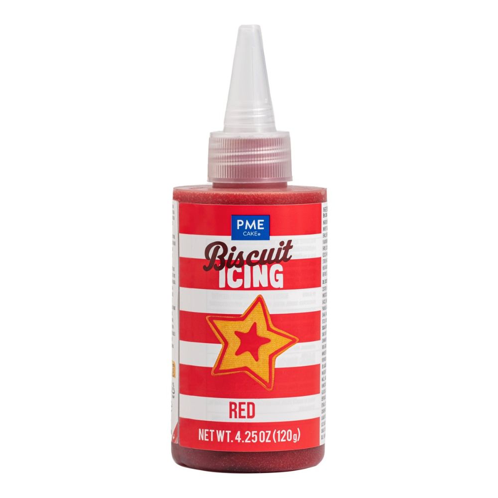 PME Red Biscuit Icing 120g