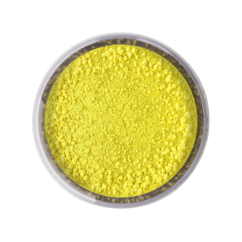 Fractal Colors Lemon Yellow - EuroDust Matte Food Colour Powder 10ml