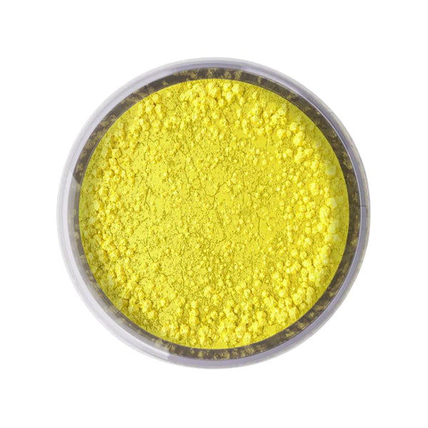 Fractal Colors Lemon Yellow - EuroDust Matte Food Colour Powder 10ml