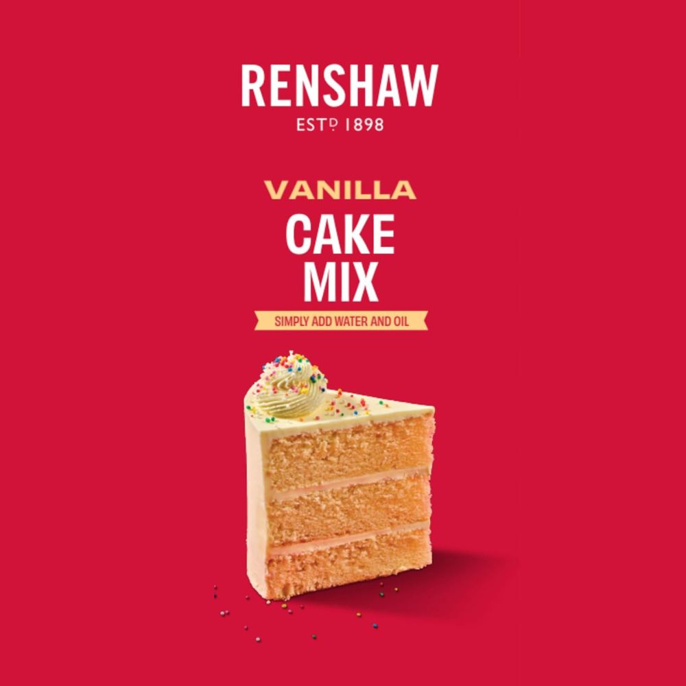 Renshaw Vanilla Cake Mix 2.5kg