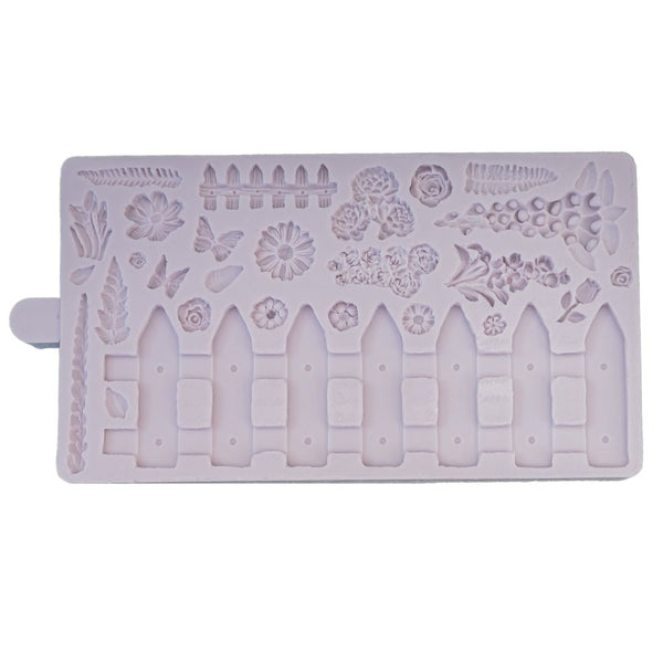 Karen Davies Country Garden Silicone Mould