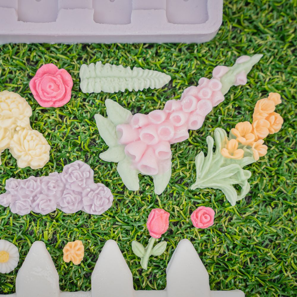 Karen Davies Country Garden Silicone Mould