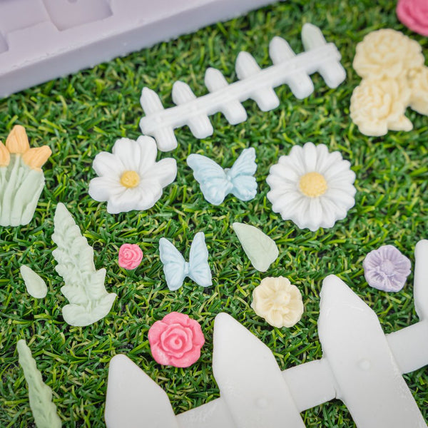 Karen Davies Country Garden Silicone Mould