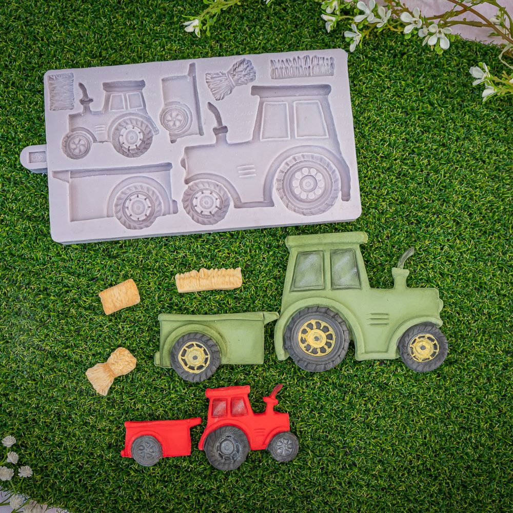 Karen Davies Meadow Tractor Silicone Mould