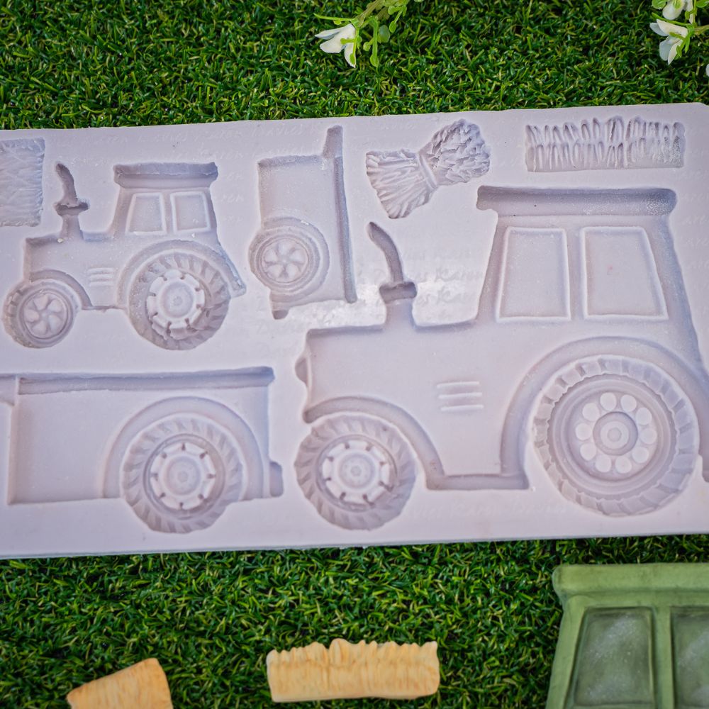 Karen Davies Meadow Tractor Silicone Mould
