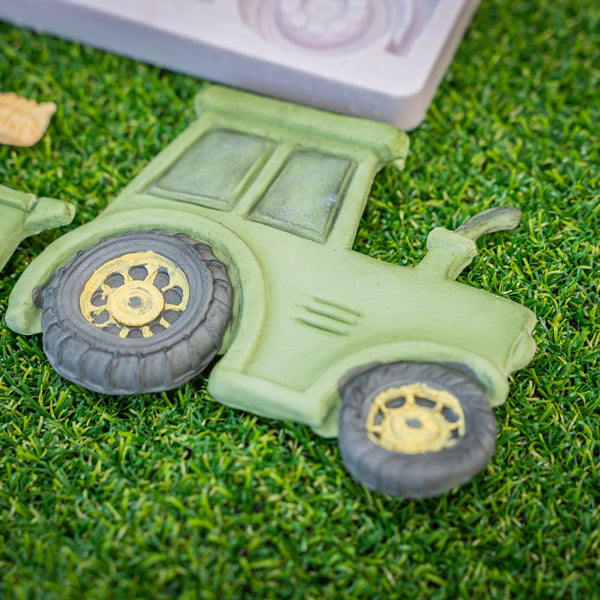 Karen Davies Meadow Tractor Silicone Mould
