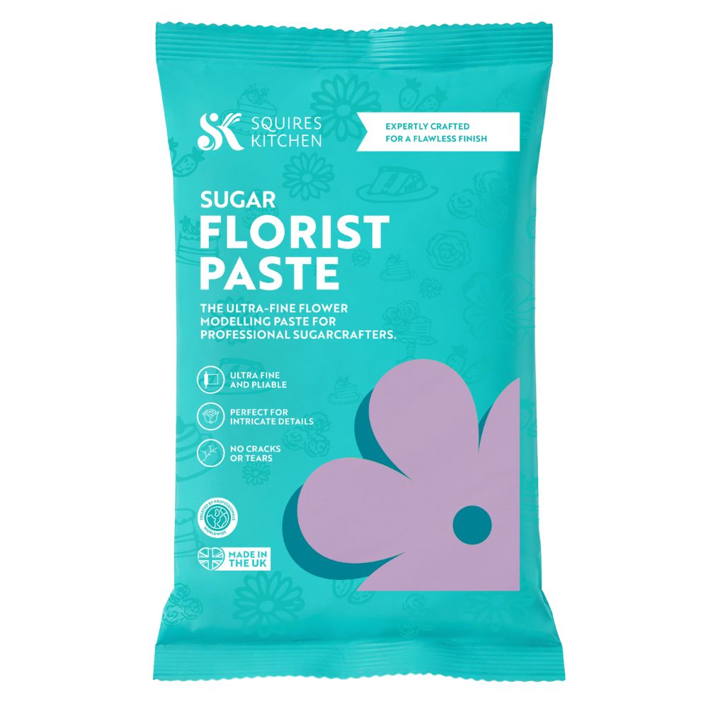 Squires Kitchen Soft Lilac Sugar Florist Paste 250g