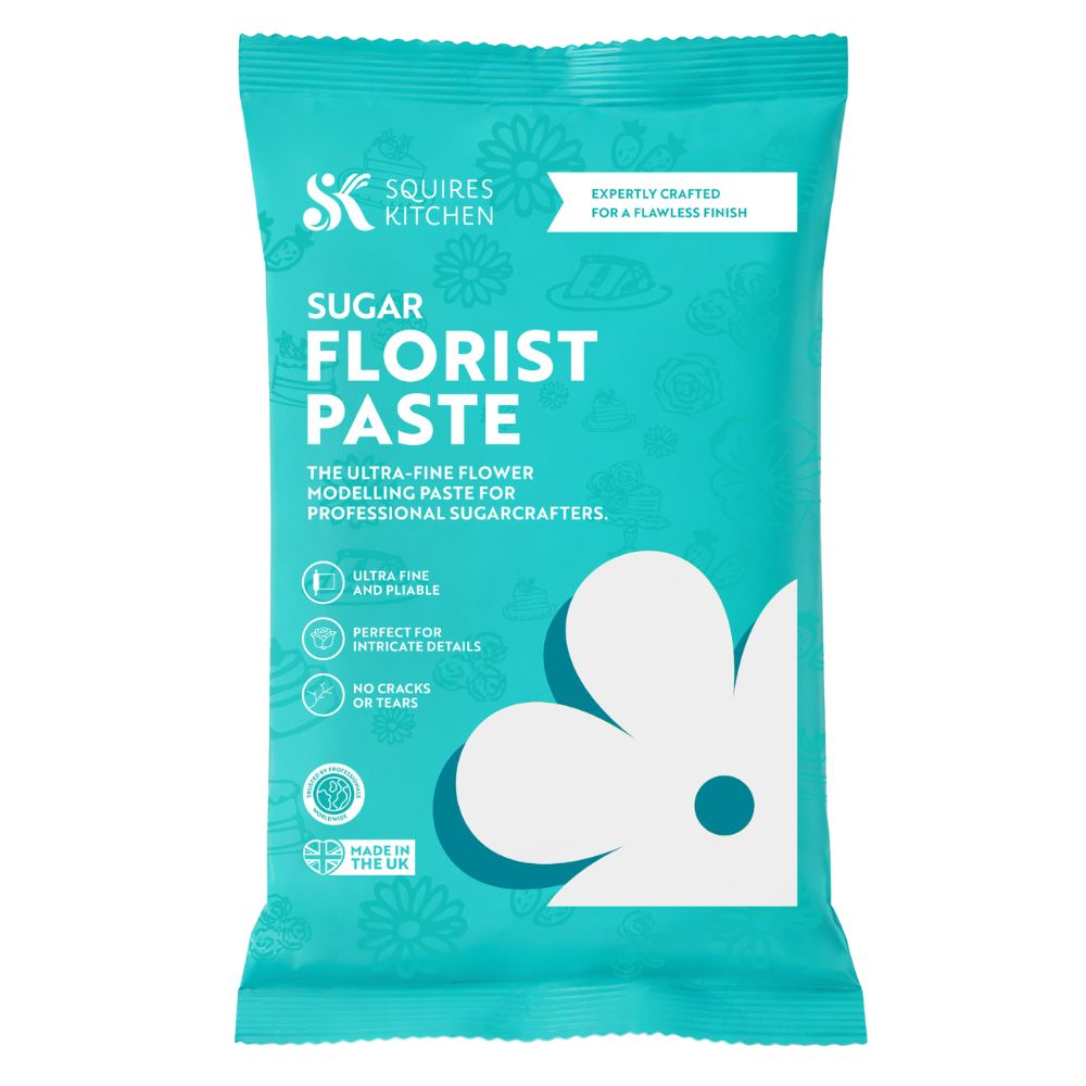 Squires Kitchen White Sugar Florist Paste 250g