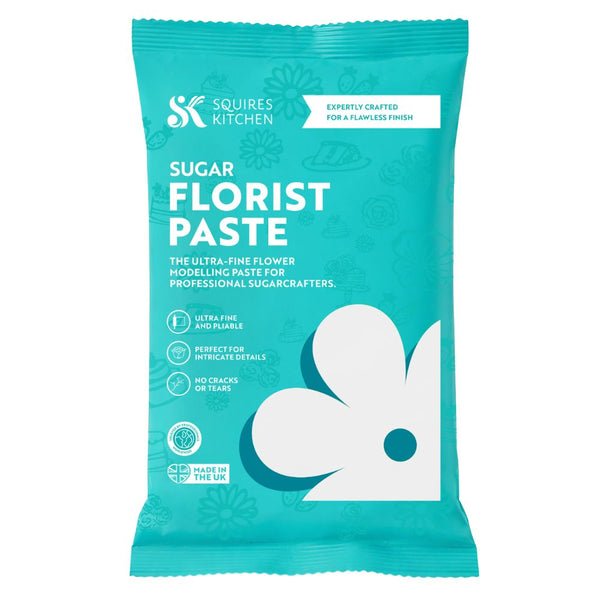 Squires Kitchen White Sugar Florist Paste 250g