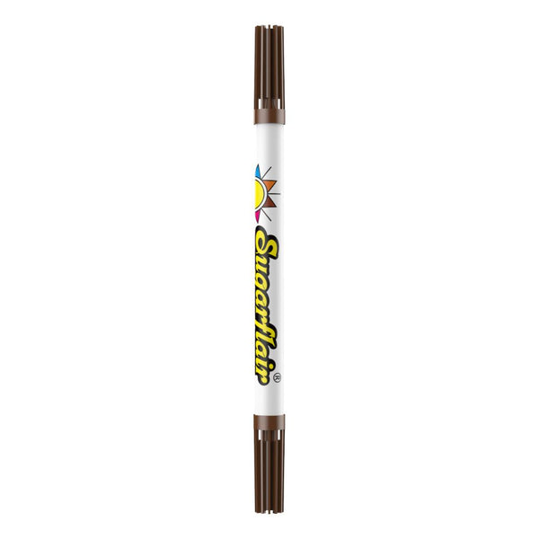 Sugarflair Edible Dual Nib Pens - Brown
