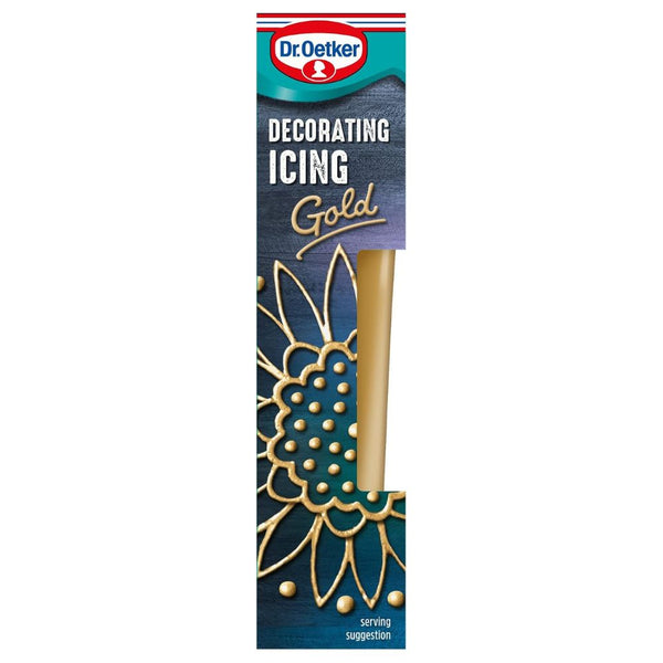 Dr. Oetker Gold Decorating Icing Tube 50g