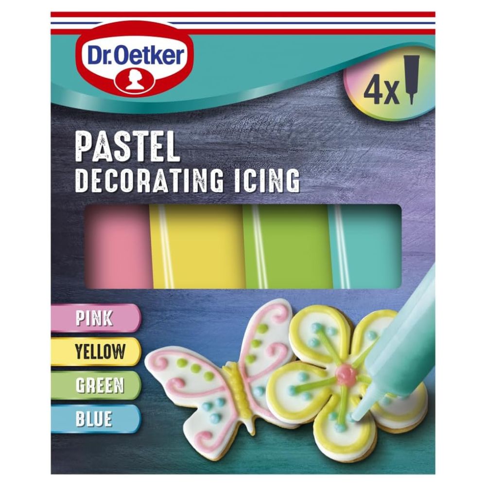 Dr. Oetker Pastel Decorating Icing Tubes 68g