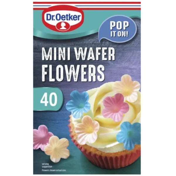 Dr. Oetker Mini Wafer Flowers x 40