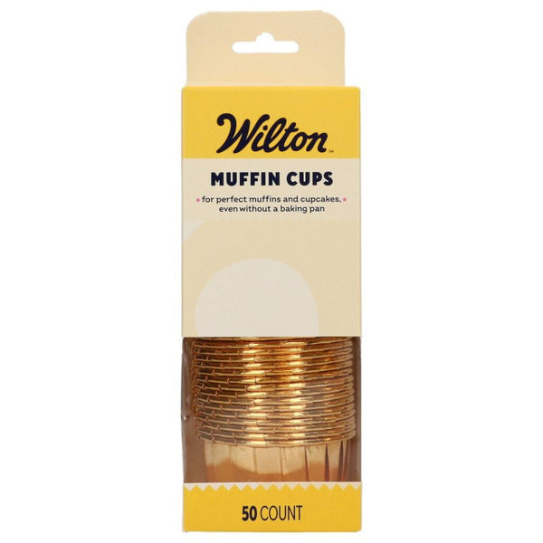 Wilton Gold Muffin Cups x 50