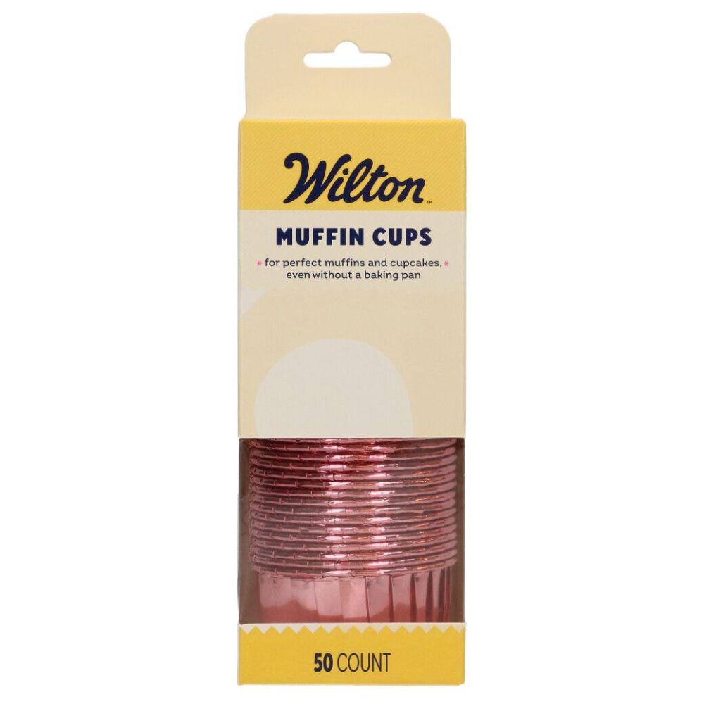 Wilton Rose Muffin Cups x 50