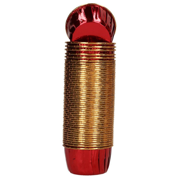 Wilton Shiny Red Muffin Cups x 50