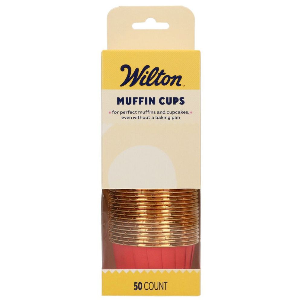 Wilton Red Muffin Cups x 50