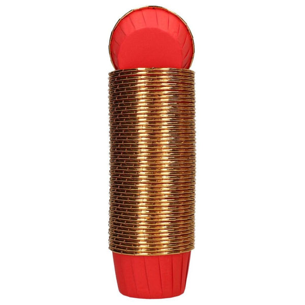 Wilton Red Muffin Cups x 50