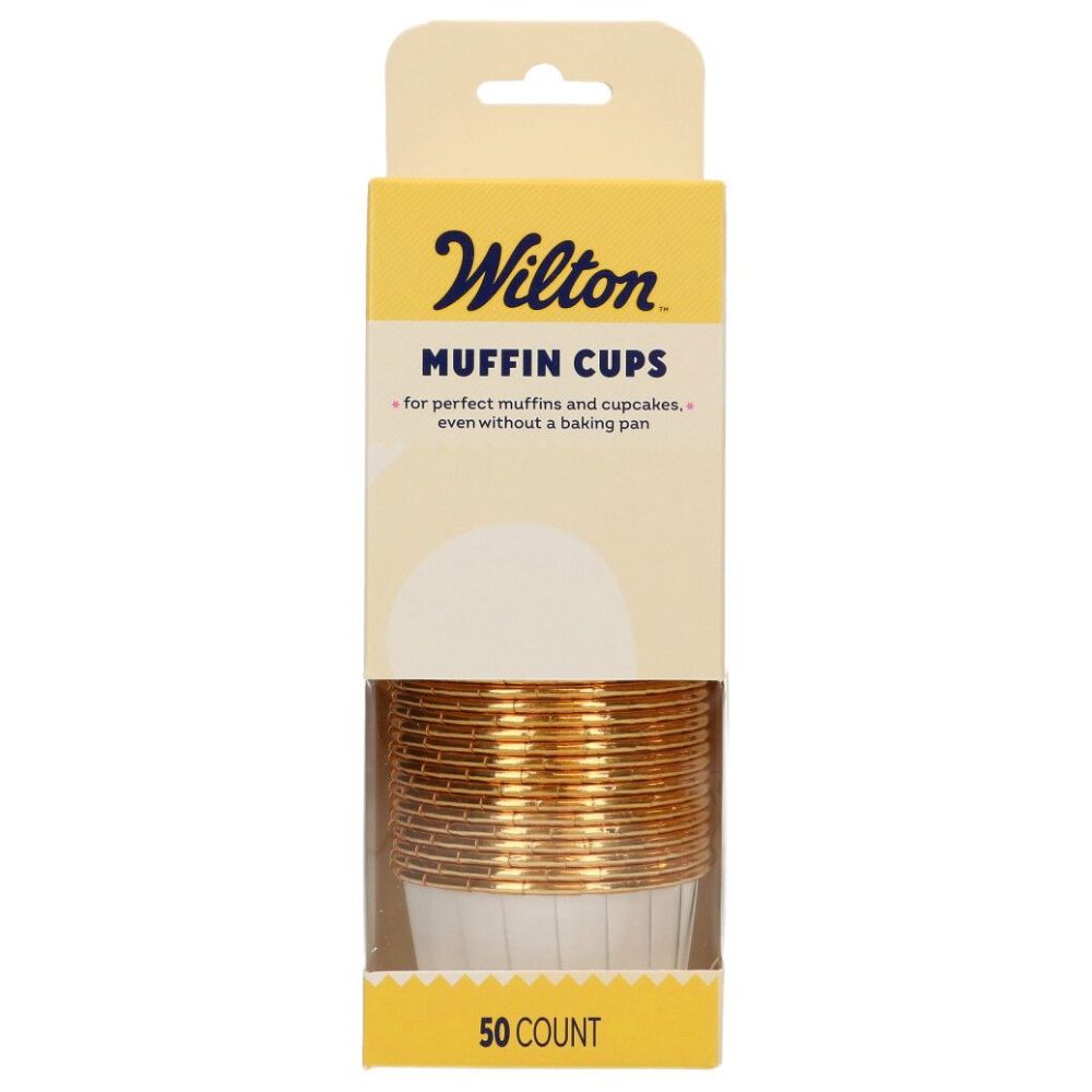 Wilton White Muffin Cups x 50
