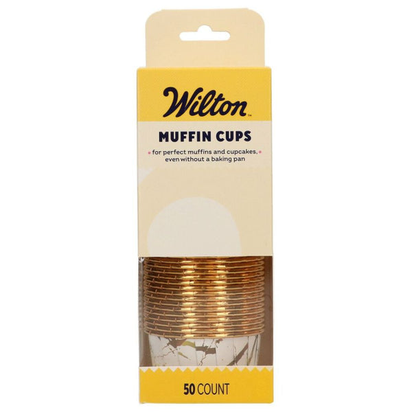 Wilton Marble White Muffin Cups x 50