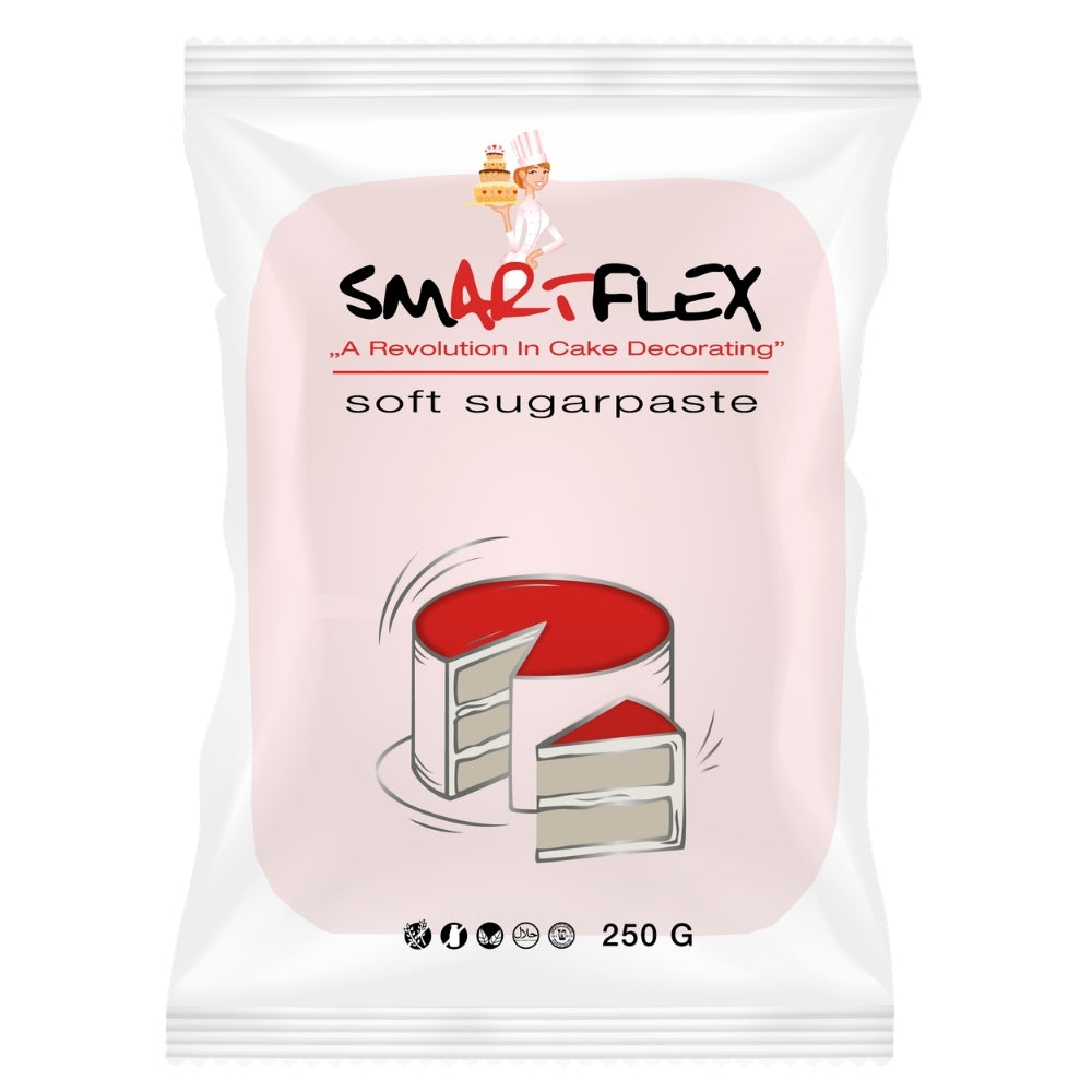 Smartflex Red Vanilla Soft Sugarpaste
