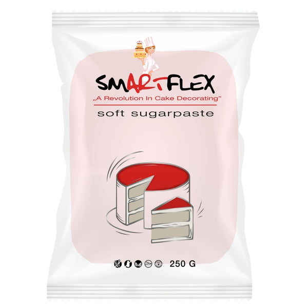Smartflex Red Vanilla Soft Sugarpaste