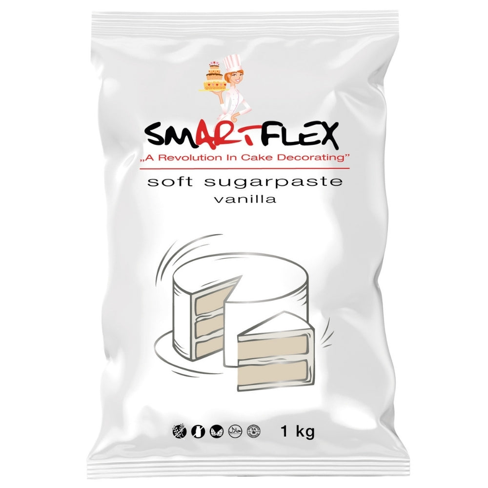 Smartflex White Vanilla Soft Sugarpaste