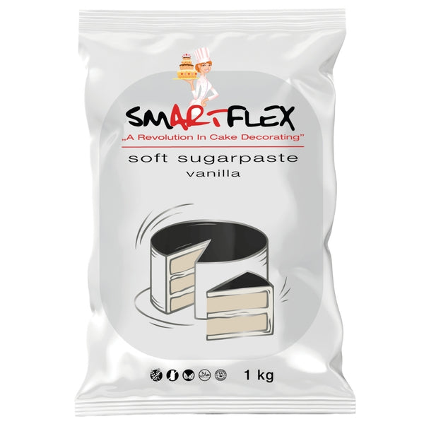 Smartflex Black Vanilla Soft Sugarpaste