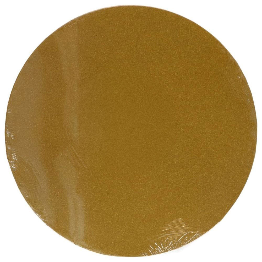 FunCakes 12mm Shimmering Gold Round Cake Drum Board
