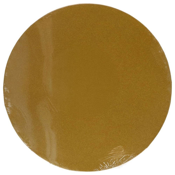 FunCakes 12mm Shimmering Gold Round Cake Drum Board