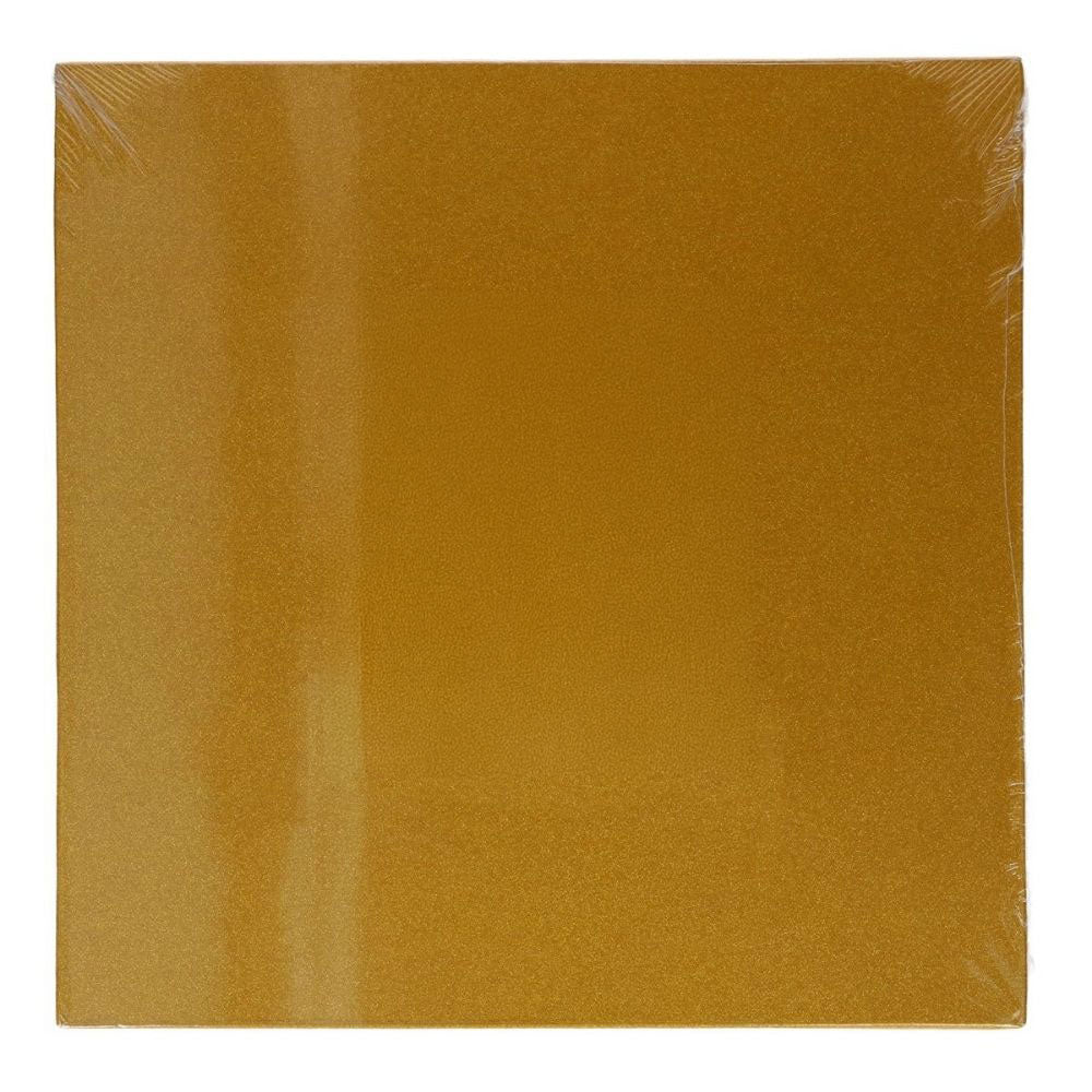 FunCakes 12mm Shimmering Gold Square Cake Drum Board