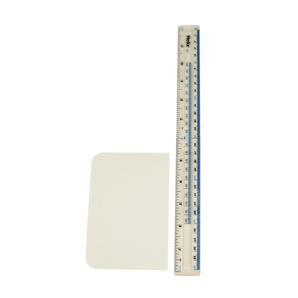 PME Plain Edge Plastic Side Scraper 5" x 3.5"