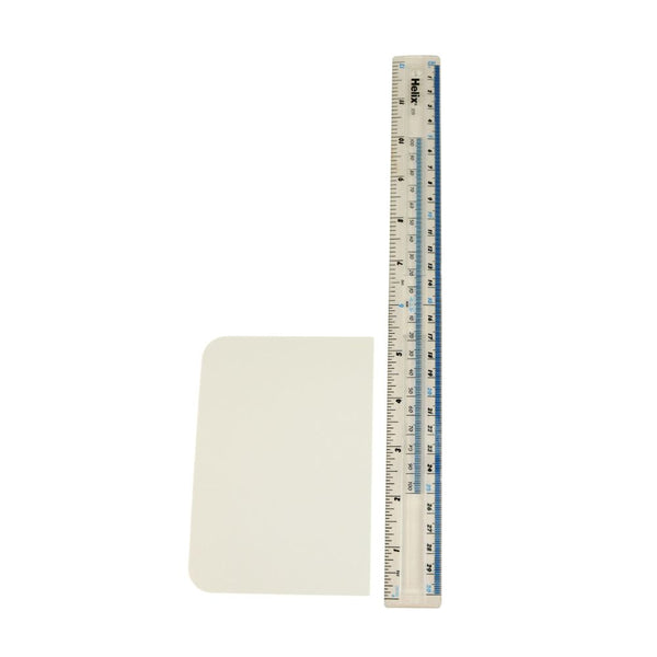 PME Plain Edge Plastic Side Scraper 5" x 3.5"