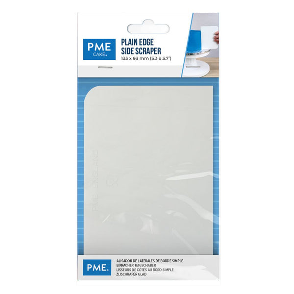 PME Plain Edge Plastic Side Scraper 5" x 3.5"