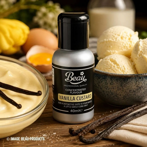 Beau Products Vanilla Custard Food Flavouring 40ml