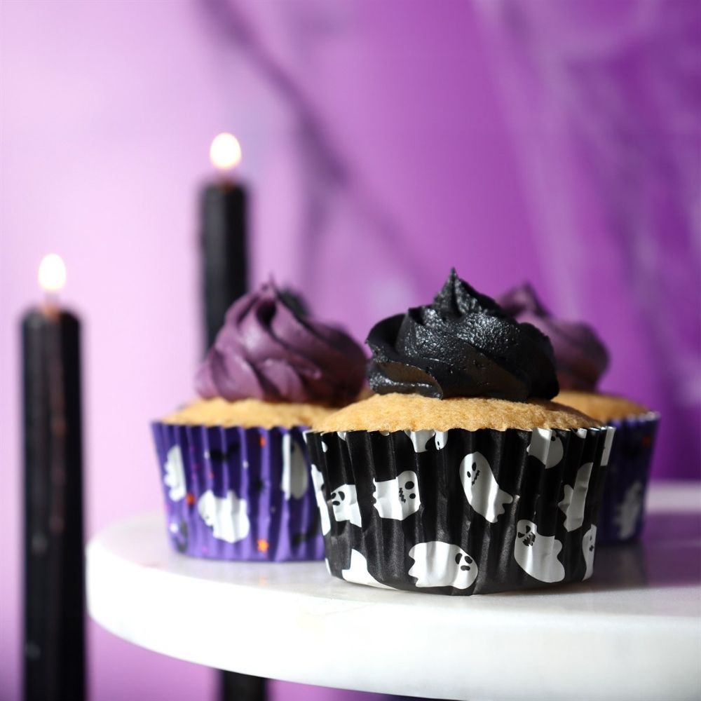 PME Spooky Ghosts Halloween Foil-Lined Cupcake Cases x 60