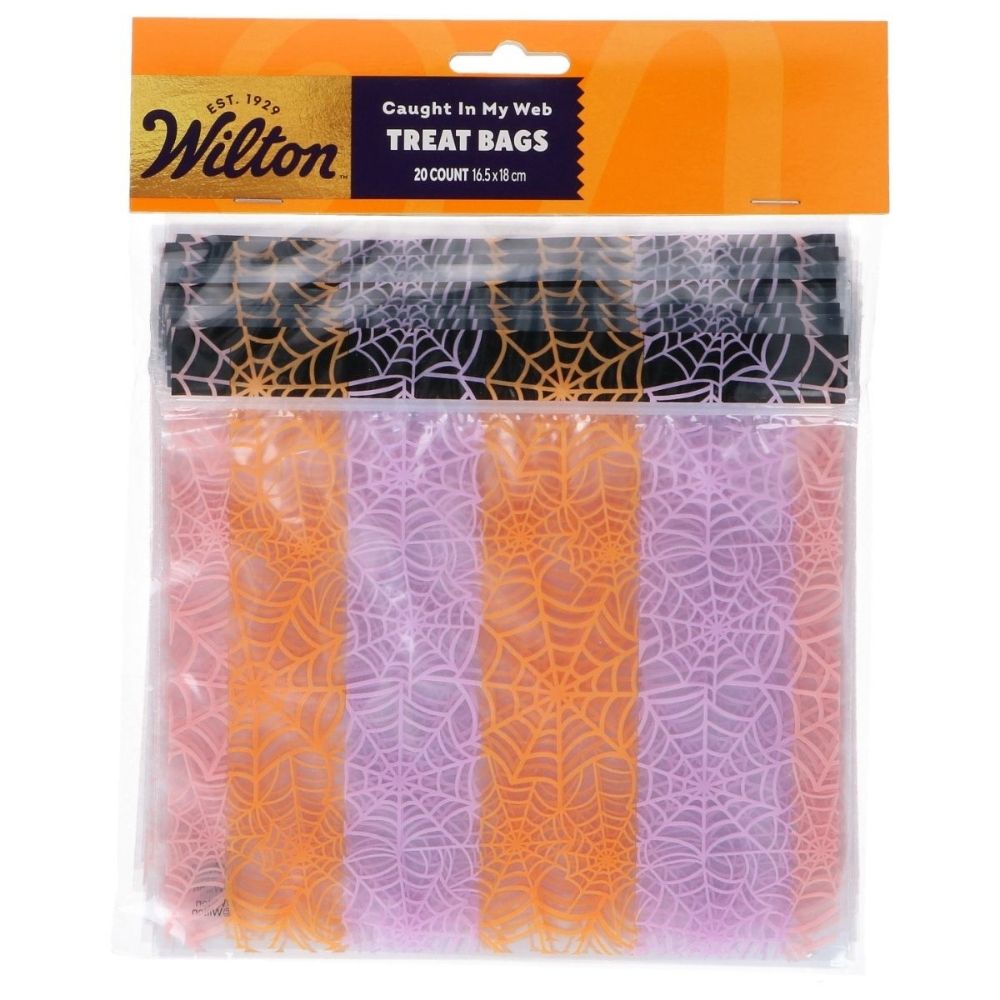 Wilton Caught In My Web Resealable Treat Bags Pack of 20