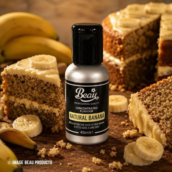 Beau Products Natural Banana Food Flavouring 40ml