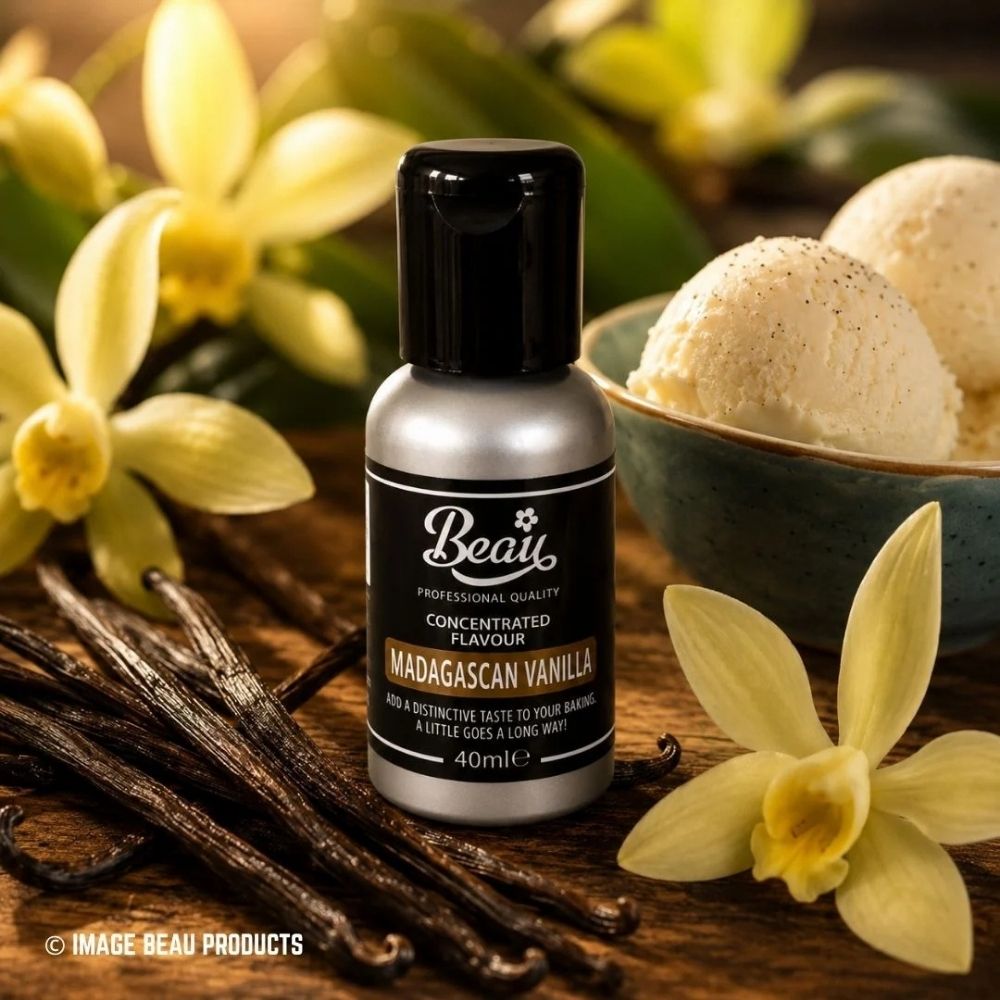Beau Products Madagascar Vanilla Food Flavouring 40ml
