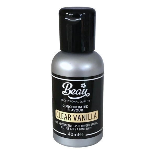 Beau Products Clear Vanilla Food Flavouring 40ml