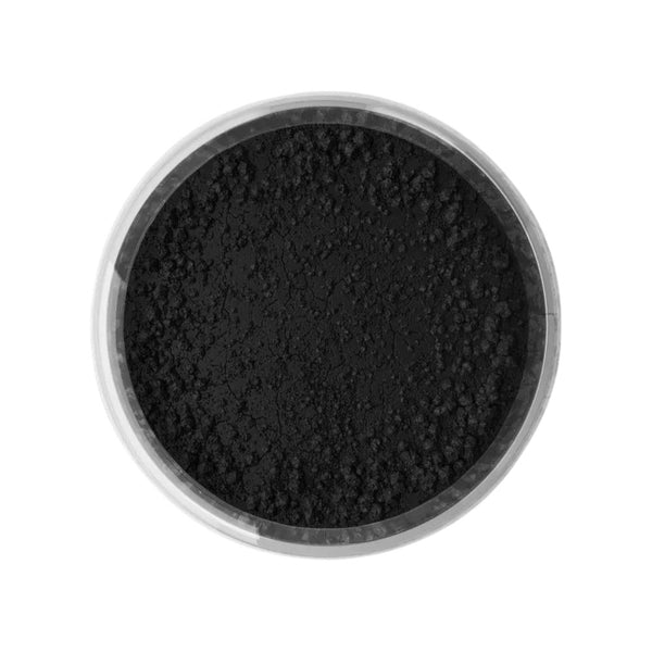 Fractal Colors Black - EuroDust Matte Food Colour Powder 10ml