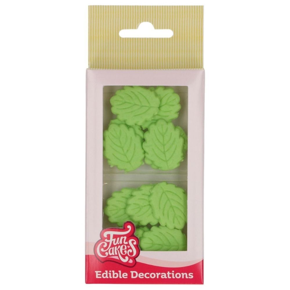 FunCakes Leaves Sugarpaste Decorations Set of 12