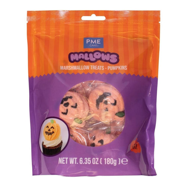PME Pumpkin Halloween Marshmallows Pack of 12