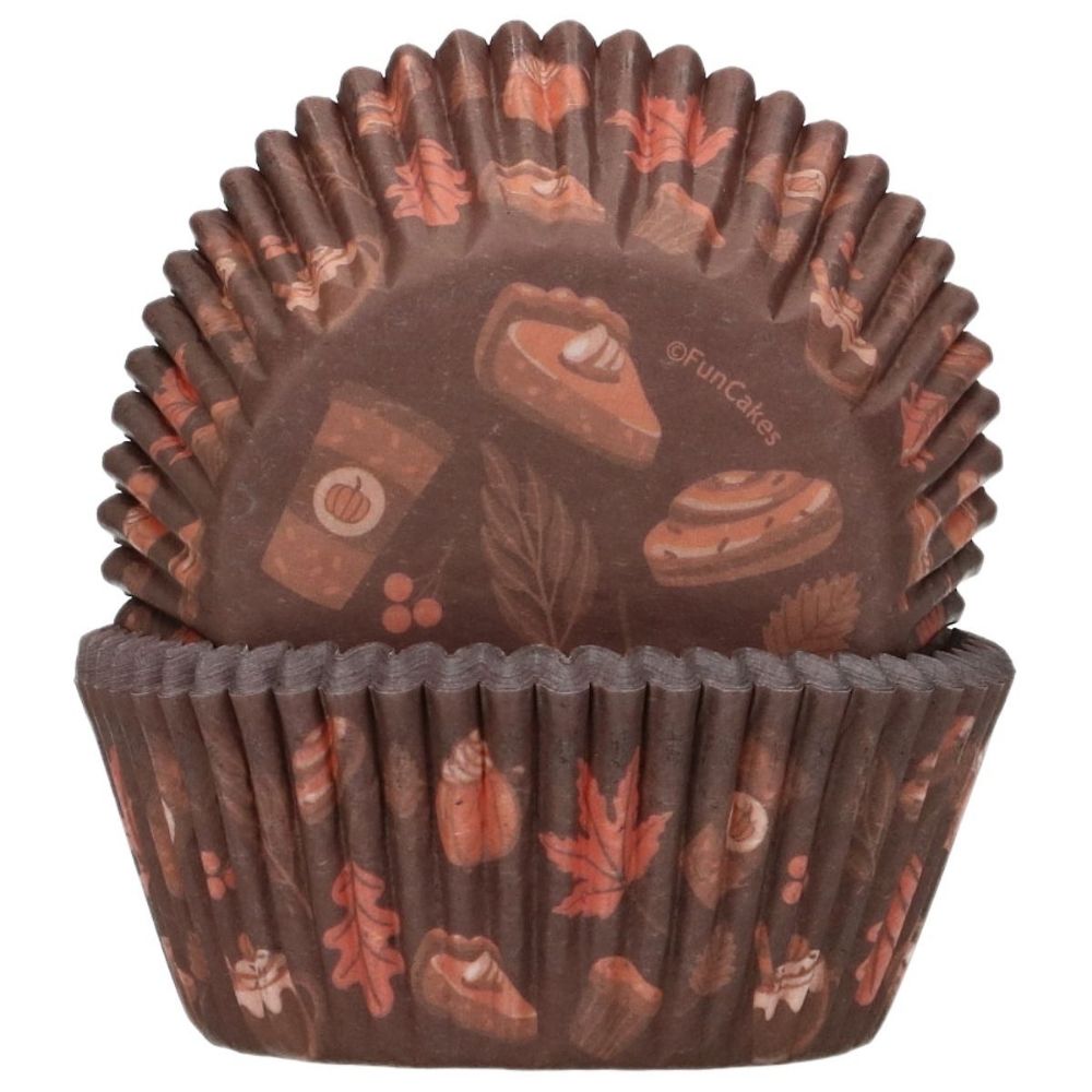 FunCakes Cosy Fall Baking Cups Pack x 48